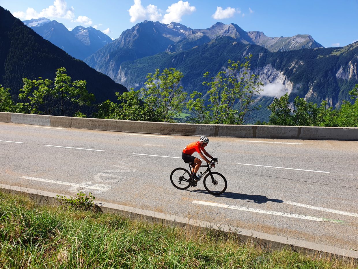 Riding Haute Route in France